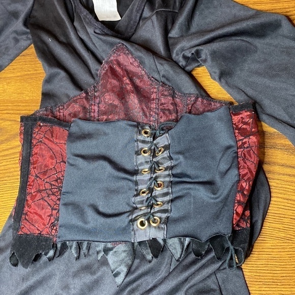 🌷Fashion Witch Costume🌷 Includes Ruby Corset / Nefertiti Wig /  Pharaoh Belt - Picture 5 of 17